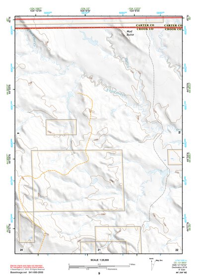 44104NE Page 9 Devils Tower Topo Preview 1