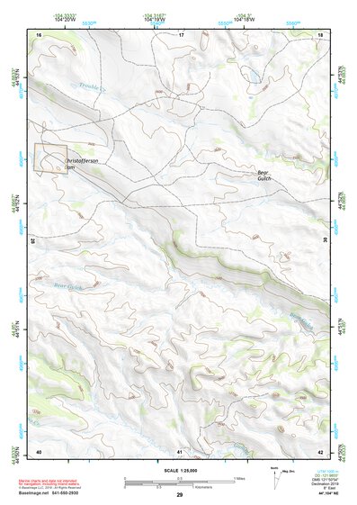 44104NE Page 29 Devils Tower Topo Preview 1