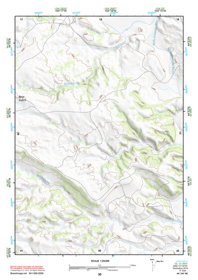 44104NE Page 30 Devils Tower Topo Preview 1