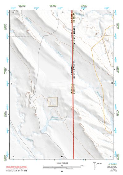 44104NE Page 35 Devils Tower Topo Preview 1