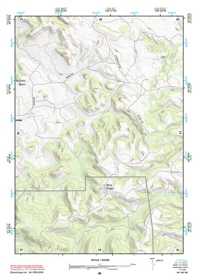 44104NE Page 40 Devils Tower Topo Preview 1