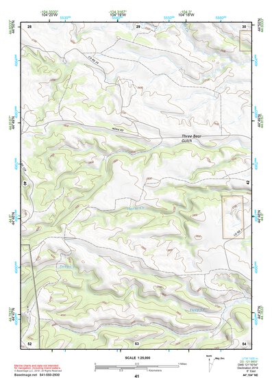 44104NE Page 41 Devils Tower Topo Preview 1