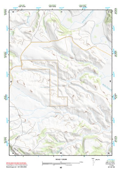44104NE Page 43 Devils Tower Topo Preview 1
