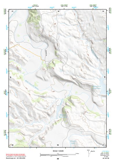 44104NE Page 44 Devils Tower Topo Preview 1