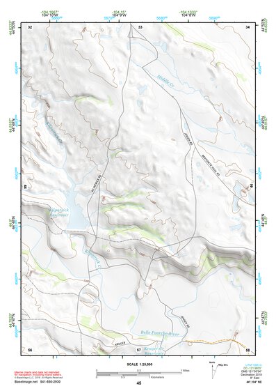 44104NE Page 45 Devils Tower Topo Preview 1