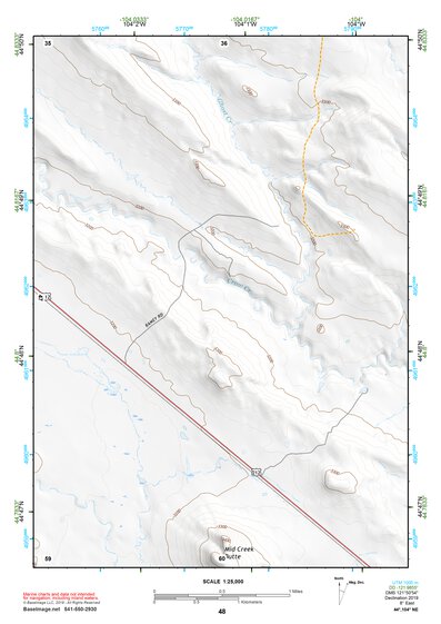 44104NE Page 48 Devils Tower Topo Preview 1