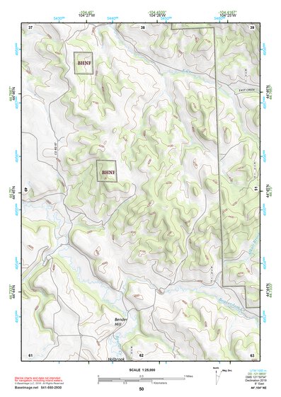 44104NE Page 50 Devils Tower Topo Preview 1