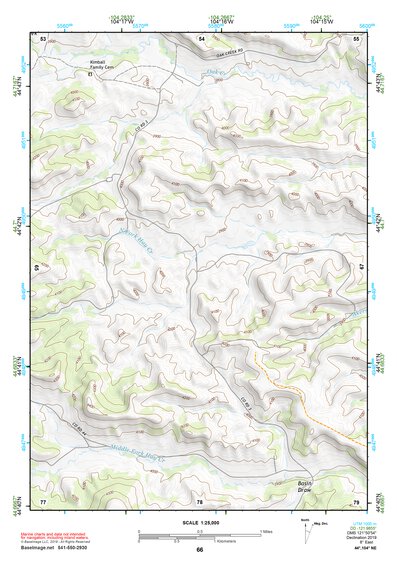 44104NE Page 66 Devils Tower Topo Preview 1