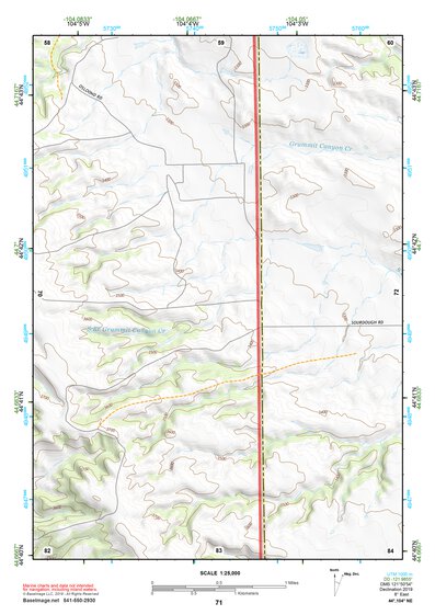44104NE Page 71 Devils Tower Topo Preview 1
