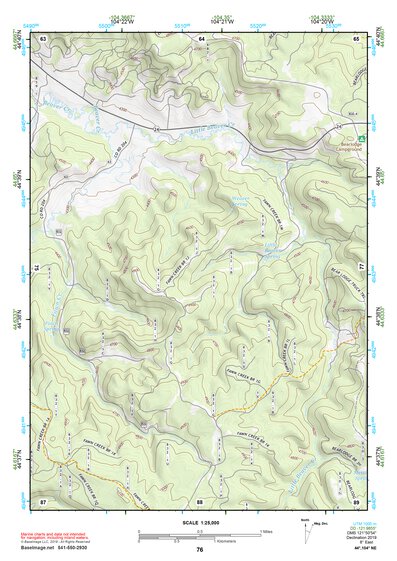 44104NE Page 76 Devils Tower Topo Preview 1