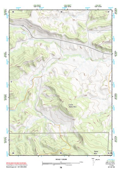 44104NE Page 78 Devils Tower Topo Preview 1