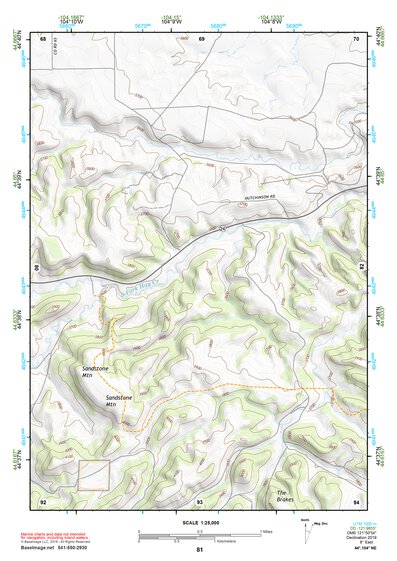 44104NE Page 81 Devils Tower Topo Preview 1