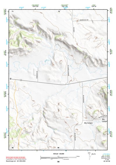 44104NE Page 84 Devils Tower Topo Preview 1