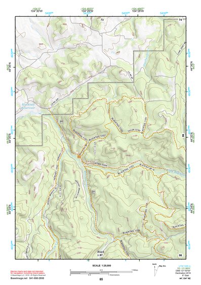 44104NE Page 85 Devils Tower Topo Preview 1