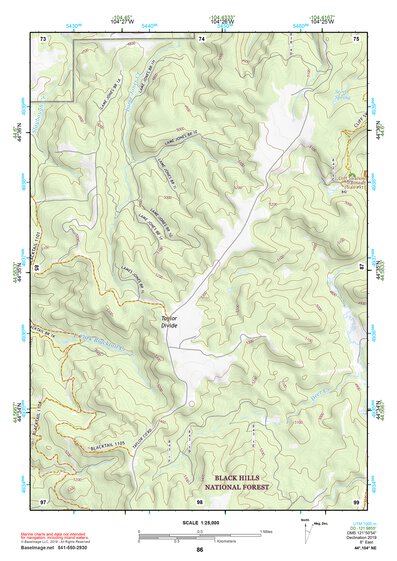 44104NE Page 86 Devils Tower Topo Preview 1