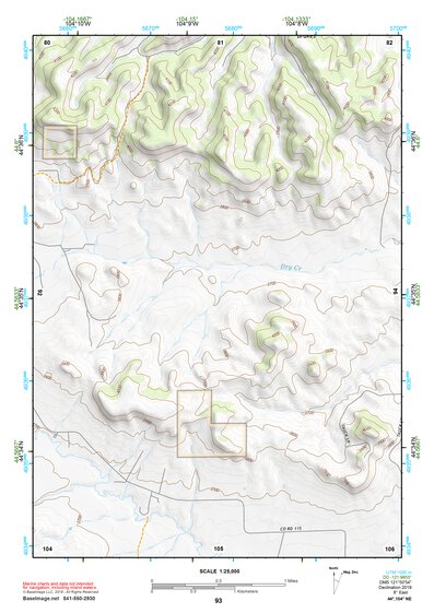 44104NE Page 93 Devils Tower Topo Preview 1