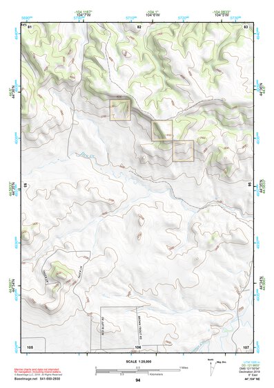 44104NE Page 94 Devils Tower Topo Preview 1