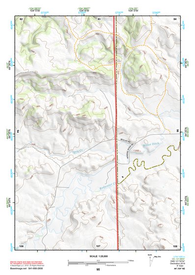 44104NE Page 95 Devils Tower Topo Preview 1