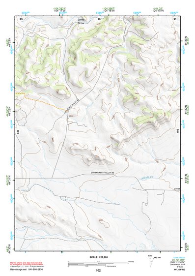 44104NE Page 102 Devils Tower Topo Preview 1
