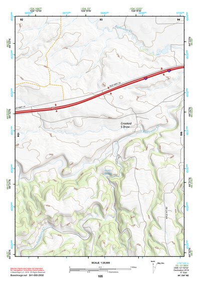 44104NE Page 105 Devils Tower Topo Preview 1
