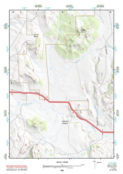 44104NW Page 100 Devils Tower Topo Preview 1