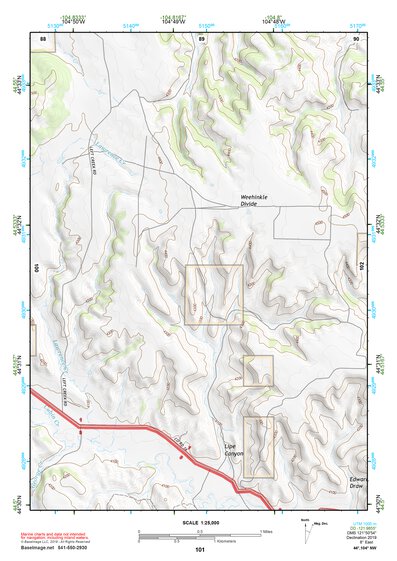 44104NW Page 101 Devils Tower Topo Preview 1