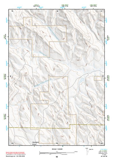 44106NE Page 92 Sheridan Topo Preview 1