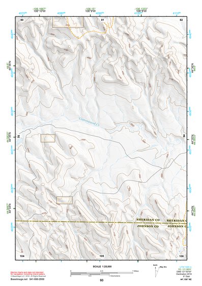 44106NE Page 93 Sheridan Topo Preview 1