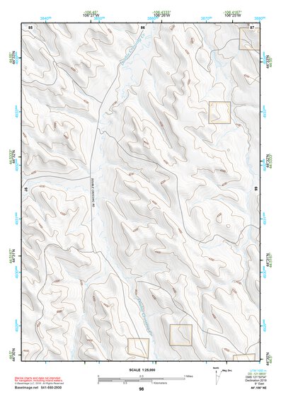 44106NE Page 98 Sheridan Topo Preview 1