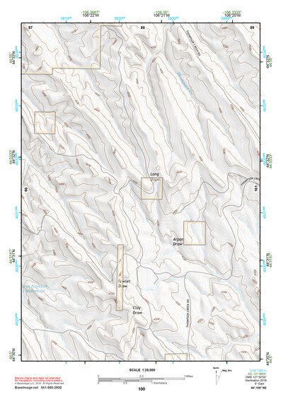 44106NE Page 100 Sheridan Topo Preview 1
