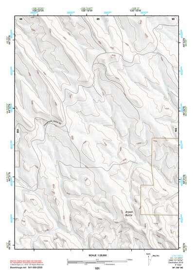 44106NE Page 101 Sheridan Topo Preview 1