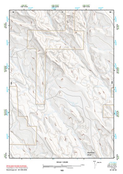 44106NE Page 103 Sheridan Topo Preview 1
