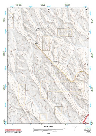44106NE Page 105 Sheridan Topo Preview 1