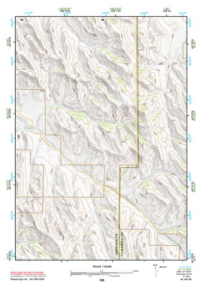 44106NE Page 108 Sheridan Topo Preview 1