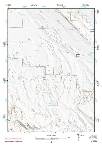 44107SW Page 2 Worland Topo Preview 1