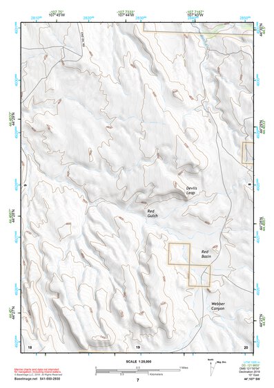 44107SW Page 7 Worland Topo Preview 1