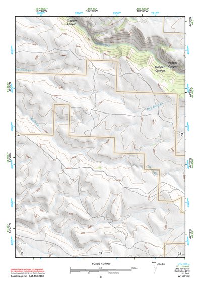 44107SW Page 9 Worland Topo Preview 1