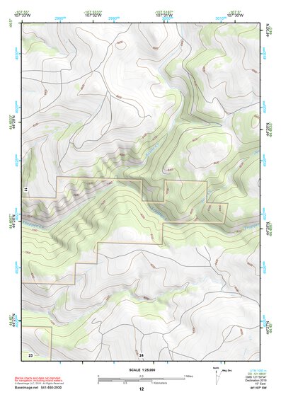 44107SW Page 12 Worland Topo Preview 1