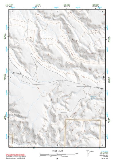 44107SW Page 20 Worland Topo Preview 1