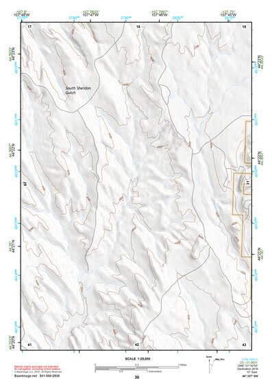 44107SW Page 30 Worland Topo Preview 1