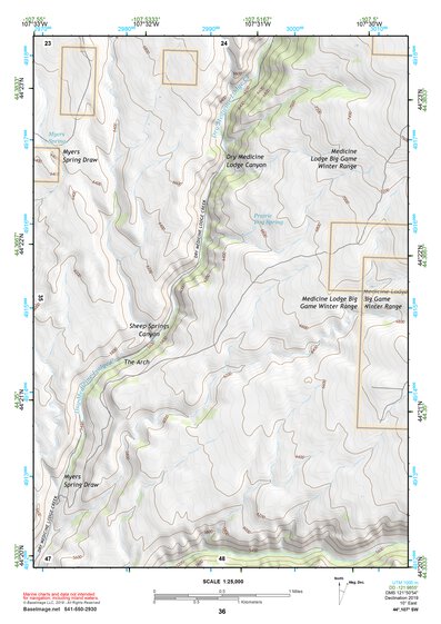 44107SW Page 36 Worland Topo Preview 1