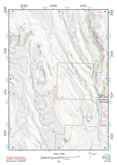 44107SW Page 47 Worland Topo Preview 1