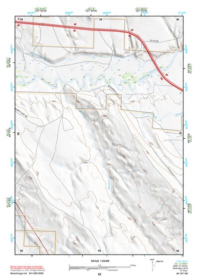 44107SW Page 51 Worland Topo Preview 1