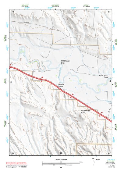 44107SW Page 53 Worland Topo Preview 1