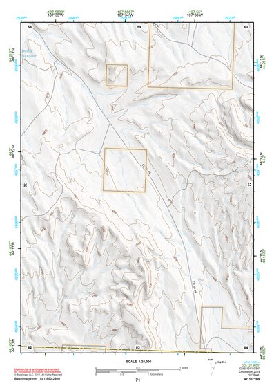 44107SW Page 71 Worland Topo Preview 1