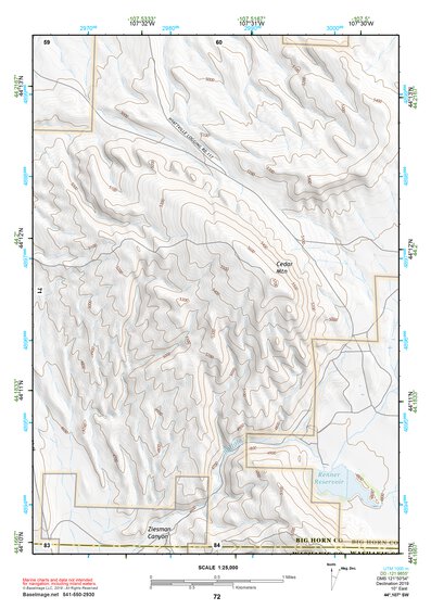 44107SW Page 72 Worland Topo Preview 1