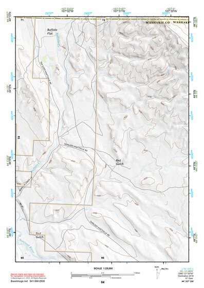 44107SW Page 84 Worland Topo Preview 1