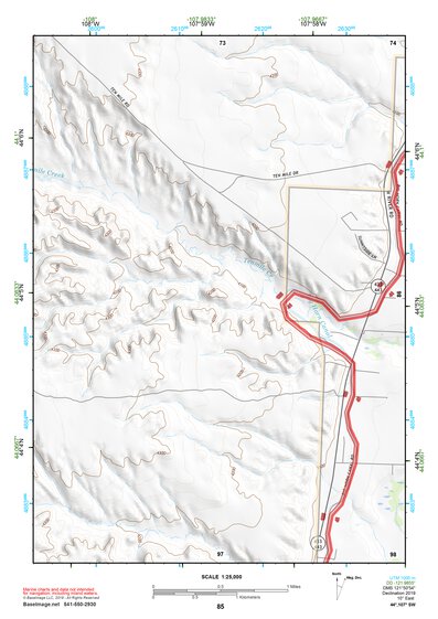 44107SW Page 85 Worland Topo Preview 1