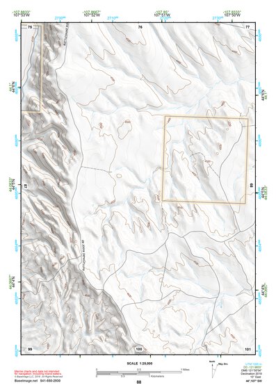 44107SW Page 88 Worland Topo Preview 1