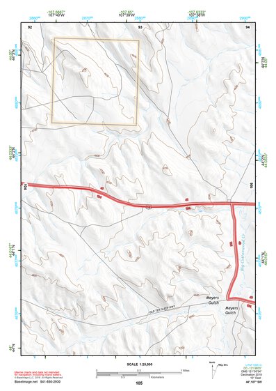 44107SW Page 105 Worland Topo Preview 1